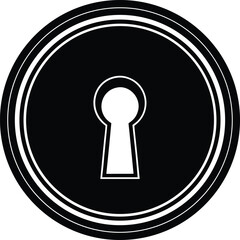 peephole on white background.eps