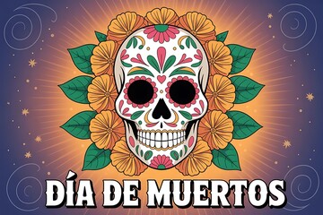 D&iacute;a de Muertos Skull & Marigold Collection