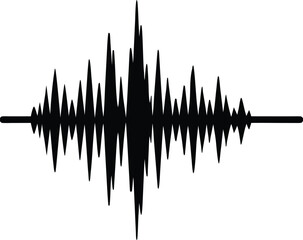 seismograph on white background.eps