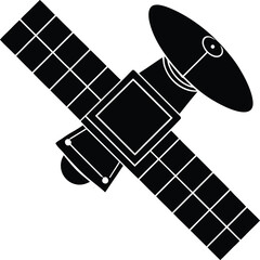 satellite on white background.eps