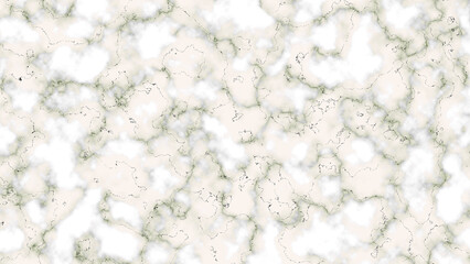 Abstract marble texture with subtle green veining and white clouds