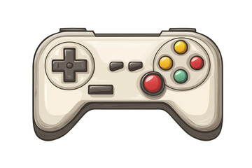 Retro video game controller png, national retro day png - simple illustration of retro video game controller
