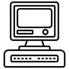 vector computer icon