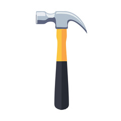 Hammer Tool Icon Isolated on a Transparent Background