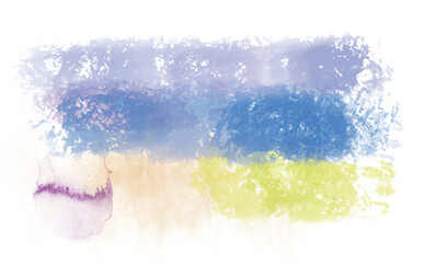 水彩　パターン　テクスチャ　watercolor