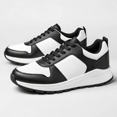 sport shoes on white background