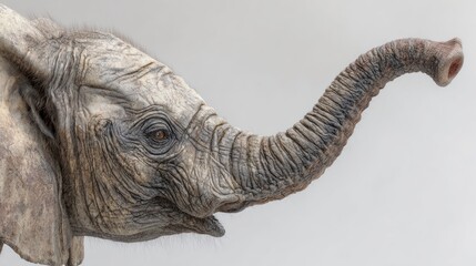 Obraz premium Elephant Trunk Detail