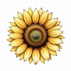 Fototapeta premium A Bright Sunflower