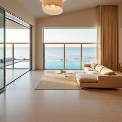 Obraz premium modern living room interior