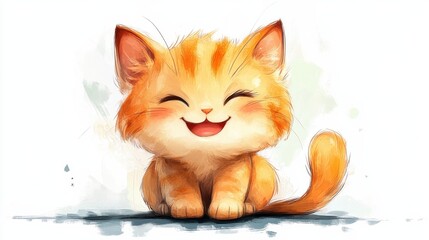 Smiley chibi kitty