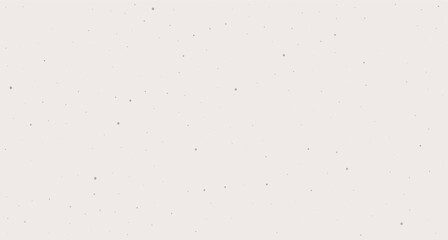 Light paper texture with speckles, grain. Vector illustration. Craft gray paper texture with dots, flecks.
