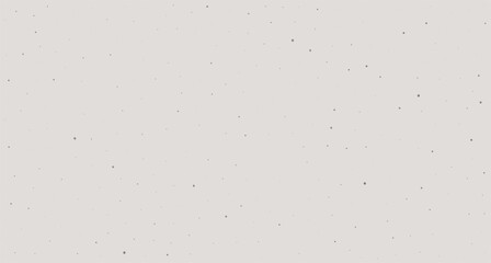 Light paper texture with speckles, grain. Vector illustration. Craft gray paper texture with dots, flecks.