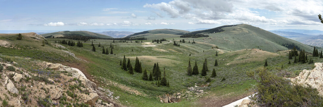 Albion Mountains in southern Idaho