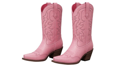 Pink Cowgirl Boots Fashion Footwear for Western Style