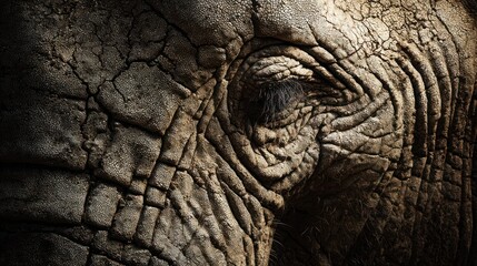Fototapeta premium Elephant's Eye