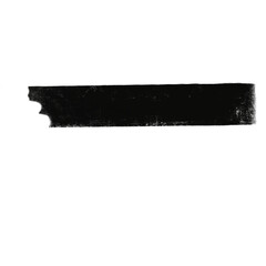 Torn Adhesive Tape Transparent