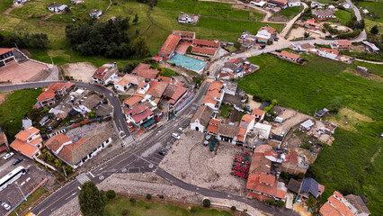Paipa, Boyaca - Colombia. May 9, 2025. Monument to the Lancers of the Vargas Swamp, a large...