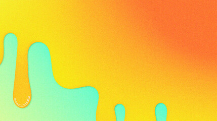 Generative AI, Playful Melting Paint Gradients
