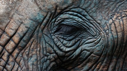 Fototapeta premium Elephant's Eye