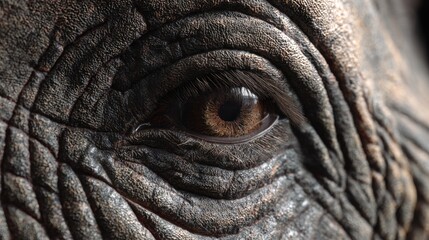 Fototapeta premium Elephant's Eye