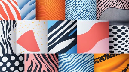 Fototapeta premium seamless pattern with stripes