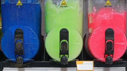 Frozen Sweet Slushy Slurpee Drink Mixing Machines