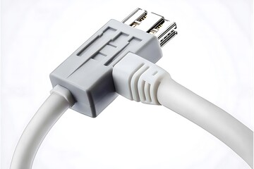 Cabo de rede rj45, plugue de rede. Conectividade tecnologia de rede. Internet conexão, conectado com o mundo.


