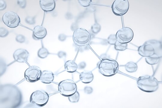 Transparent molecular structure illustration.