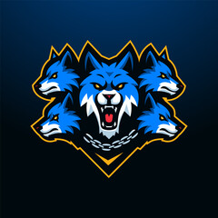 Five wolves gaming logo