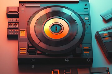 
Disquete, disco antigo 3,5 polegadas para computadores. Micro computador, disco de computador antig. Pilha de disquete antigo.


