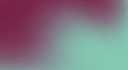 Fototapeta premium Blurred Color Fusion: A mesmerizing gradient of colors creates a serene background, blending shades of pink and teal to evoke a sense of tranquility and calm.