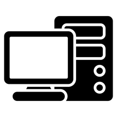 Computer Solid Icon