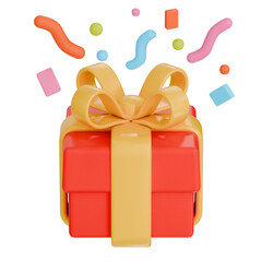 Gift Confetti 3D 