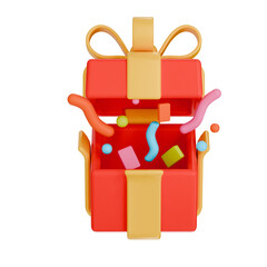 Gift Confetti 3D 