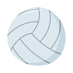 Volleyball Sign Emoji Icon Illustration. Sport Vector Symbol Emoticon Design Clip Art Sign Comic Style.