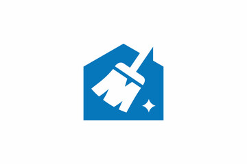Fototapeta premium Home Cleaning Logo