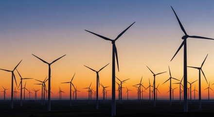 Fototapeta premium Harnessing the Power of Wind Advanced Technology in Renewable Energy