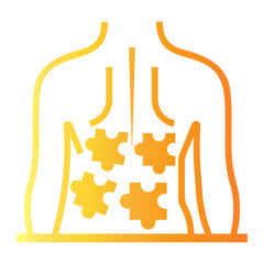 therapist Line Gradient Icon