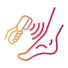therapist Line Gradient Icon