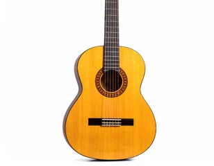Obraz premium Classical guitar, front view