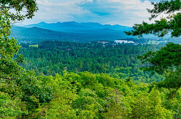 lake View from Cobble Hill near Lake Placid