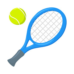 Tennis Sign Emoji Icon Illustration. Sport Vector Symbol Emoticon Design Clip Art Sign Comic Style.