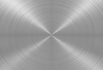 Satin Stainless Steel Texture with Fine Brush Marks for Design Projects and Backgrounds
