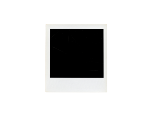 Vintage Polaroid Frame with Scratches and Textured Border 1.