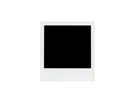 Vintage Polaroid Frame with Scratches and Textured Border 1.