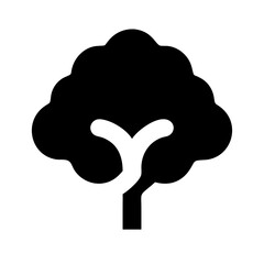 mahogany tree icon