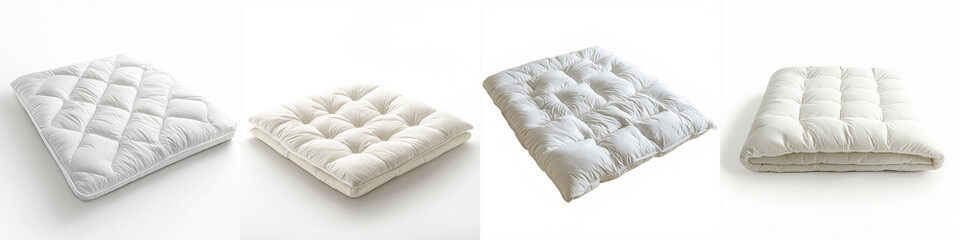 plush comfortable mattress topper with a soft texture
