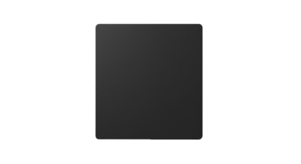 3D Abstract Black Square Shape Modern Geometry Cube Illustration