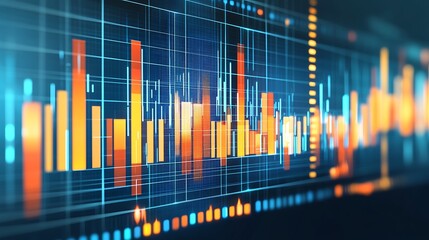 Data visualization of financial metrics