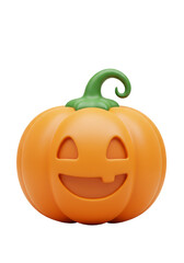 3d Render Pumpkin Jack O Lantern Autumn Celebration Transparent